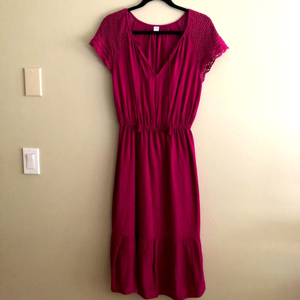 Old Navy breezy midi dress - Size S